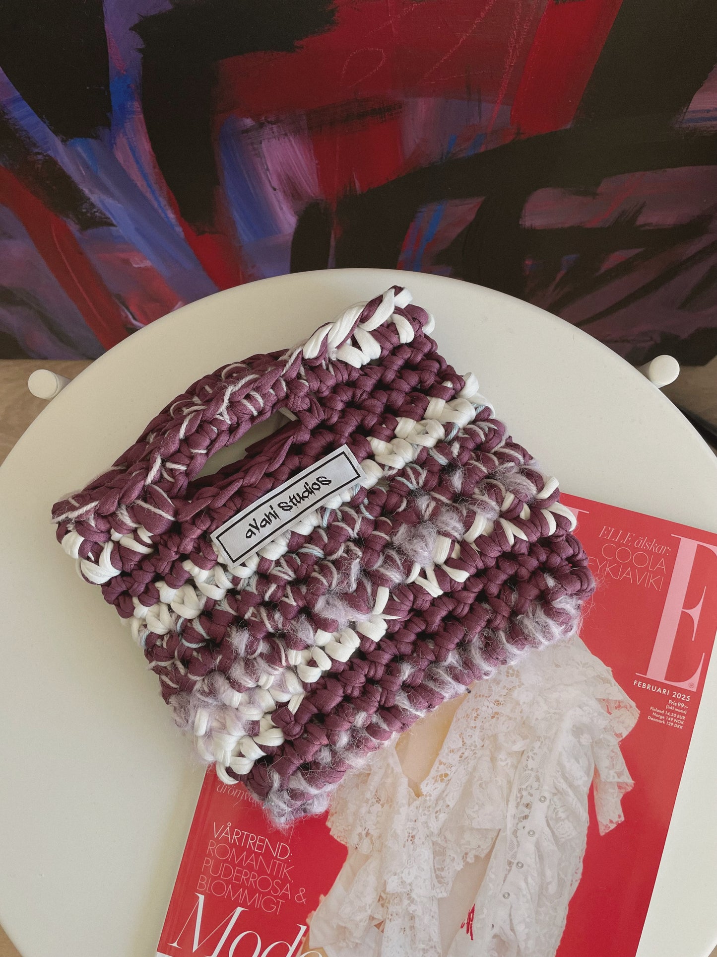 Liv Small Handbag - Purple