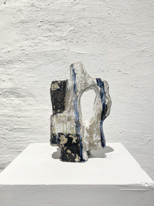 "Vinternatt" Keramikk skulptur